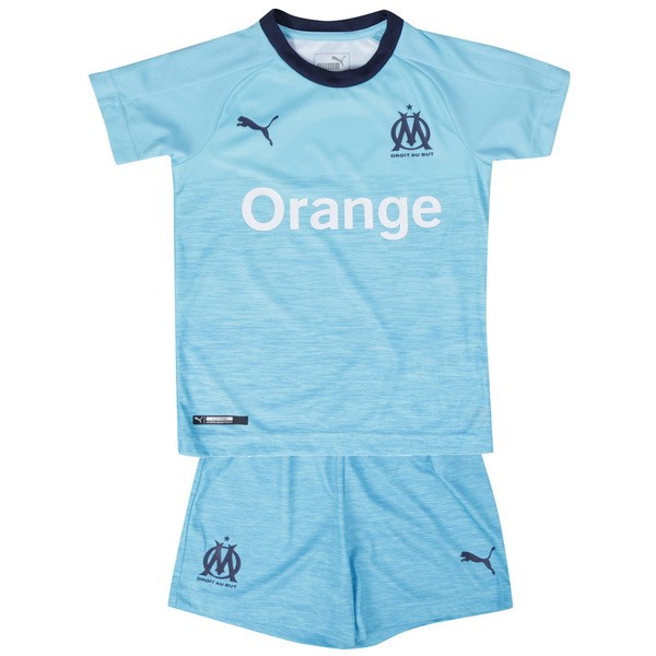 Camiseta Marsella Tercera equipo Niños 2018-19 Azul